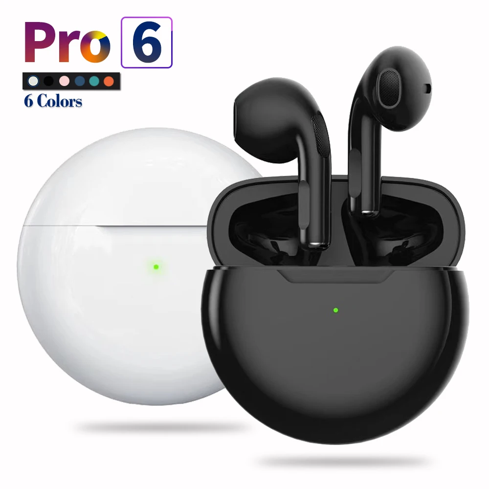Tws Pro6 Trådløse Hovedtelefoner Til En Bluetooth-høretelefoner, Earbuds øre Bods Stereo Vandtæt Med Opladning Max Mikrofon På tilbud! / & Hovedtelefoner > www.braedstrup-kro.dk