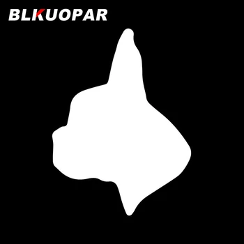 BLKUOPAR til fransk Bulldog-Bil Klistermærker Animationsfilm Decals Fine Køretøj Bagage Windows Kreative Solcreme Indretning Vinyl Bil Wrap