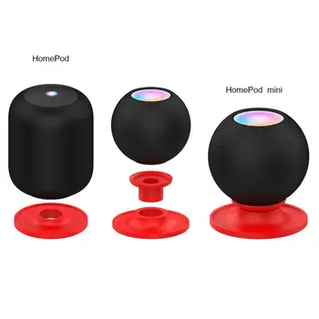 Højttaler Holder Stand, Non-slip Anti-ridse Silicone Smart Højttaler Base Pad Support Holder Til Apple HomePod