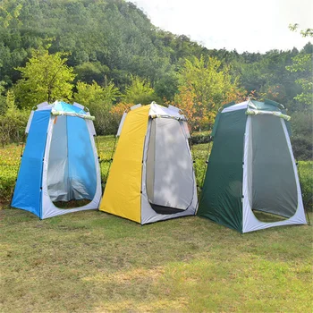 Bærbare Privatliv Brusebad Toilet Camping Pop Up Telt Funktion Udendørs Dressing Telt Til Udendørs Vandreture, Camping Rejser