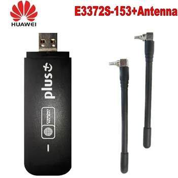 Huawei e3372 E3372s-153 Med CrC9 Antenne 4G LTE USB-Stick 150Mbps Datacard Med Høj Kvalitet
