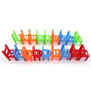 12PCS Nye Mini-Stak Stol Balance Blok Toy Børn Tidlig Pædagogisk Balance Træning Toy Part, Kids Familie Interaktion Spil