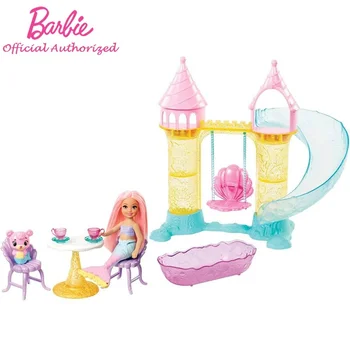 Barbie Mini-Dukker, Legetøj Chelsea-Serien Lomme Piger Samling Foregive Brinquedo Sjove Tilbehør Havfrue Fødselsdag Gave FJD00