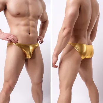 Mænd, trusser, Sexede Ultra-tynde undertøj mandlige Lav Talje Åndbar Solid Farve Elastisk Undertøj Trusser Pose Underbukser Mand