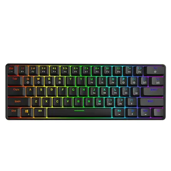 GK61 Swappable 60% RGB-Tastatur Tilpasset Kit PCB Monteringsplade Tilfælde Gamer Mekaniske Følelse Tastatur Gaming RGB-Tastatur