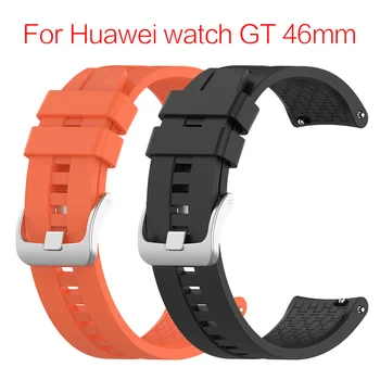 Smart Ring Justerbar Armbånd Lås For Huawei Ur GT 42mm Officielle Silikone Rem Universal Display Bredde 20MM Se
