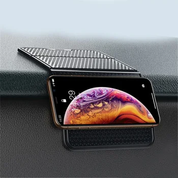 Bilens Instrumentbræt, Non-slip Mat Silikone Mount Phone Holder Puden Sammenklappelig til iPhone, Samsung Mobile Tablet