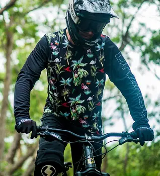 Langærmet Trøje Trøje Mænd Motocross Jersey Dirt Bike Jersey Hurtig Tør Enduro Jersey Cykel Tøj Downhill Trøje