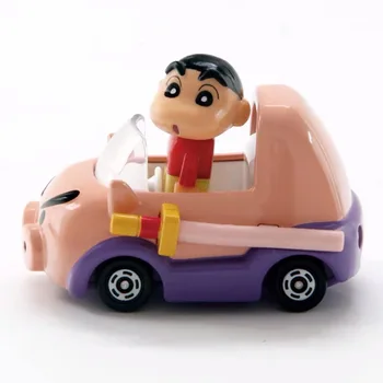 TOMY Legering Bil i en Række Special Edition Crayon Shin-Chan BURIBURI ZAEMON Bil Fræk og Kawaii Anime Figur Barns Legetøj Gave