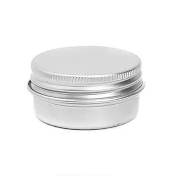 Pakke med 10 Balm Nail Art Kosmetisk Creme, Make Up Pot Læbe Jar Tin Tilfælde Beholder Skrue Kapacitet (Tom) til gør det selv Kosmetik/Skønhed P