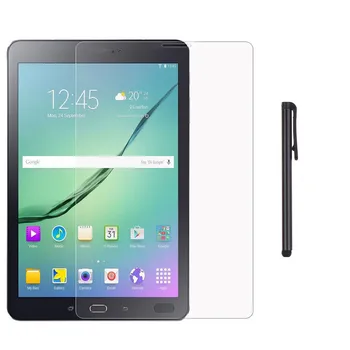 TabletLeather Taske Til Samsung Galaxy Tab S2 8 Tommer T710 T715 +Film +Pen Hvid